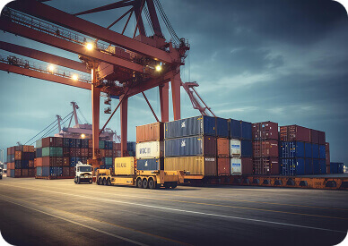 Tema Port Container Operations